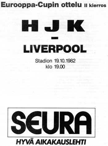 Match programme